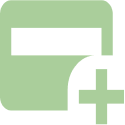Box with a plus icon
